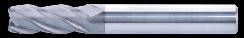 14 mm Carbide End Mill, 4 Flutes, Flat, Standard length, For P, M, K materials, AlCrN coated, LOC 34 mm