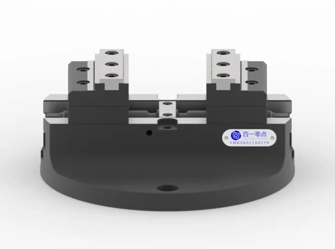 5-axis self-centering vise, rotary ready, jaw W - 80 mm, body D - 170 mm, jaw type 1